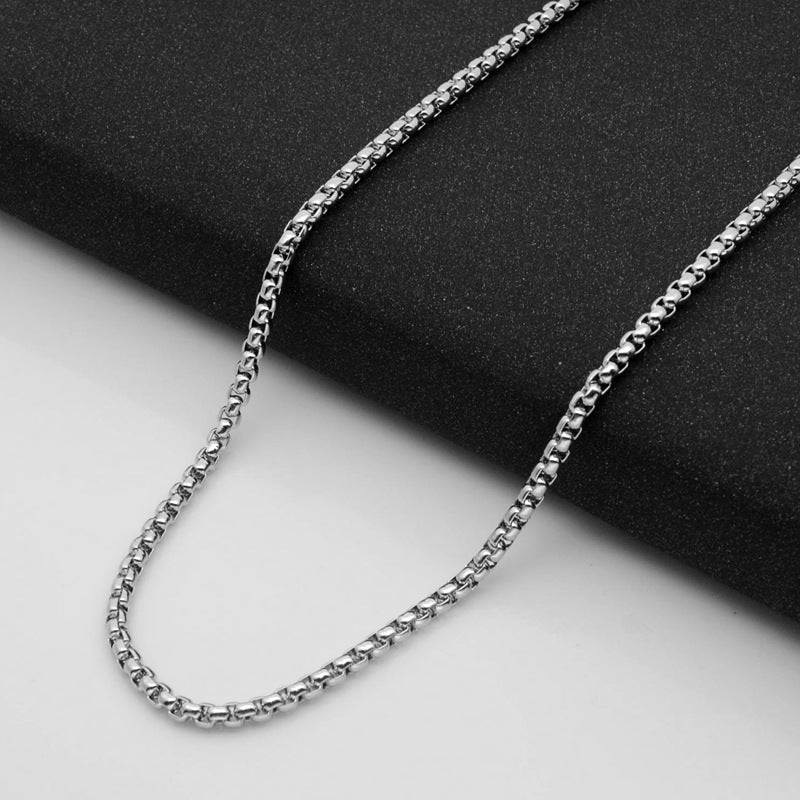 Pearl Sterling Sier Ornament Thick Straps Necklaces