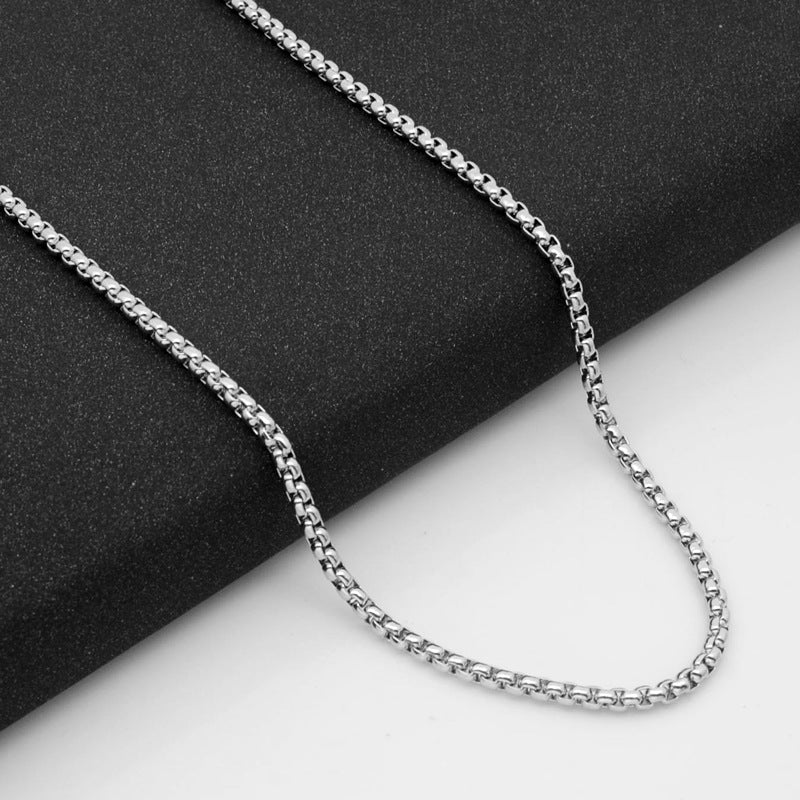 Pearl Sterling Sier Ornament Thick Straps Necklaces