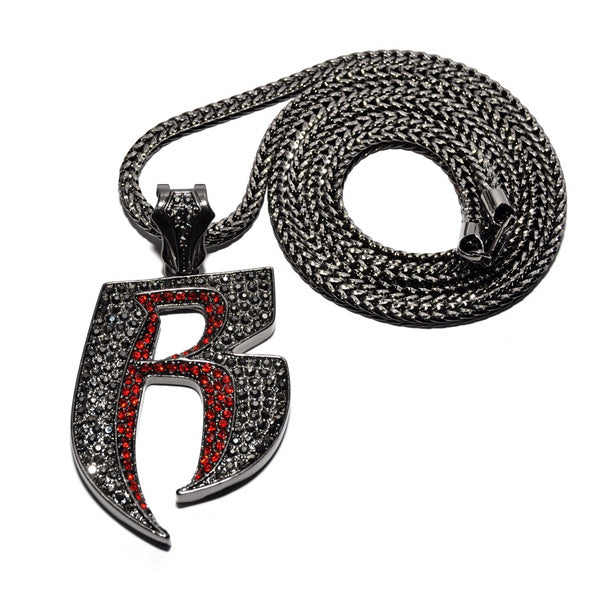 Diamond Hip Hop Letter Fashion Personality Necklaces