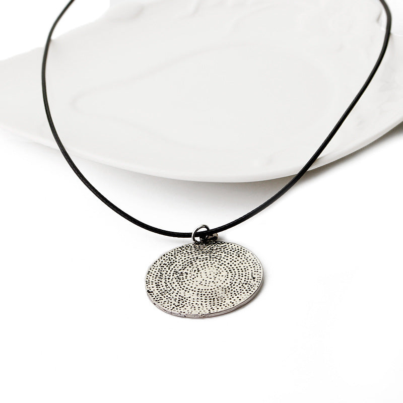 Men's Quarters Pendant Resurrection Coin Metal Films Necklaces