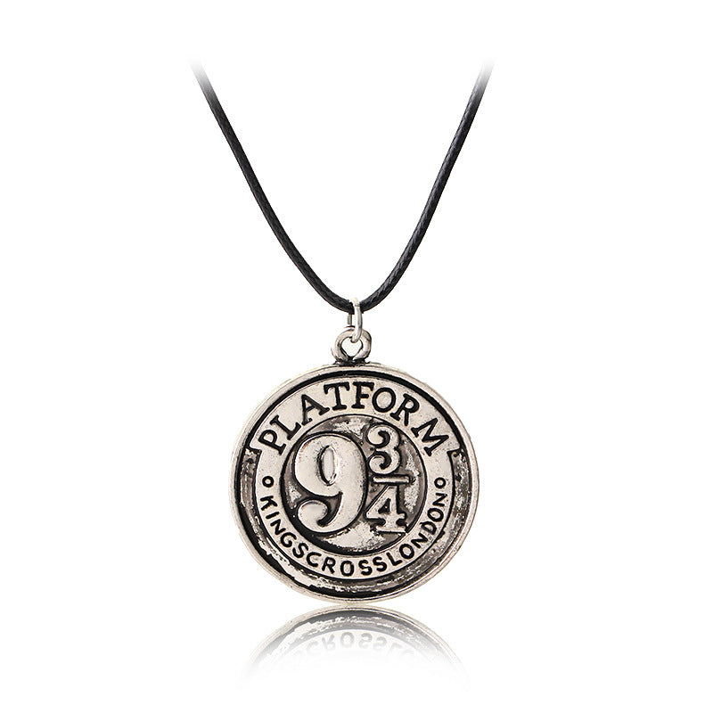 Men's Quarters Pendant Resurrection Coin Metal Films Necklaces