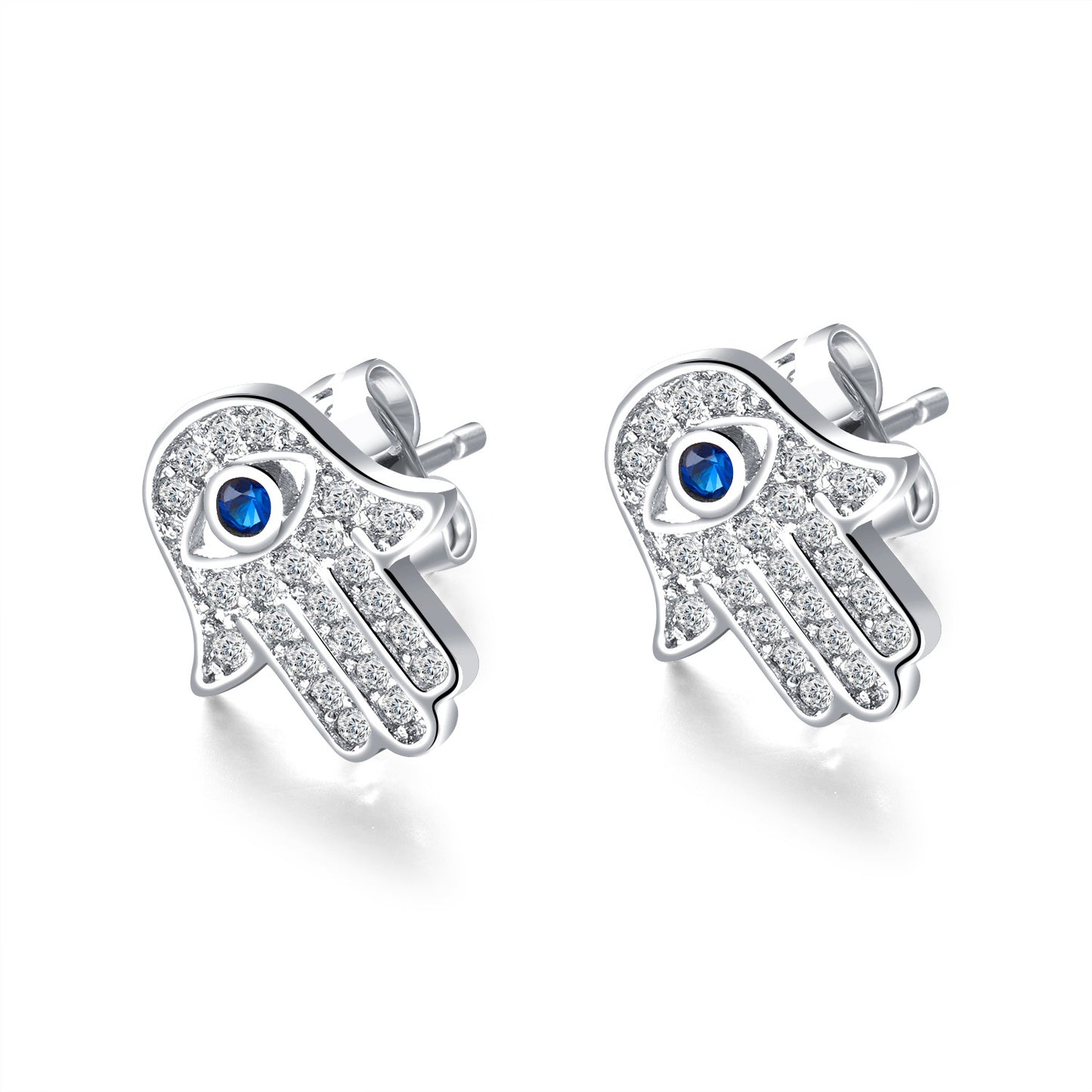 Innovative Personalized Hamsa Palm Ear Fashion Earrings