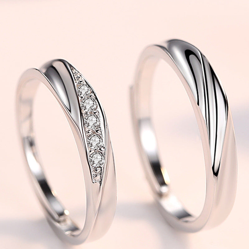 Women's Sier Special Interest Light Luxury High-grade Rings