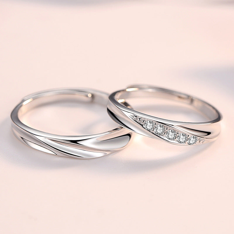 Women's Sier Special Interest Light Luxury High-grade Rings