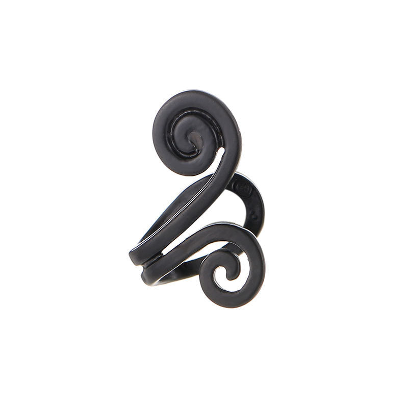 Women's Simple Shiatsu Slimming Fashion Hoop Mantra Earrings