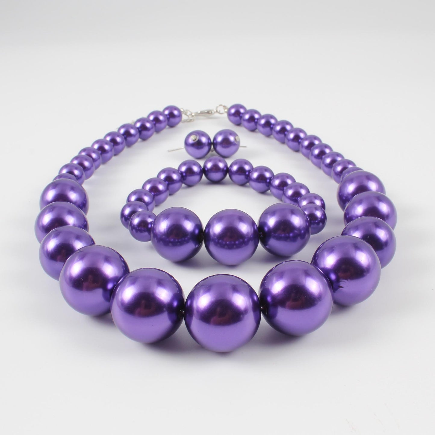 Fashion Pearl Simplicity And Exaggeration Imitation Necklaces