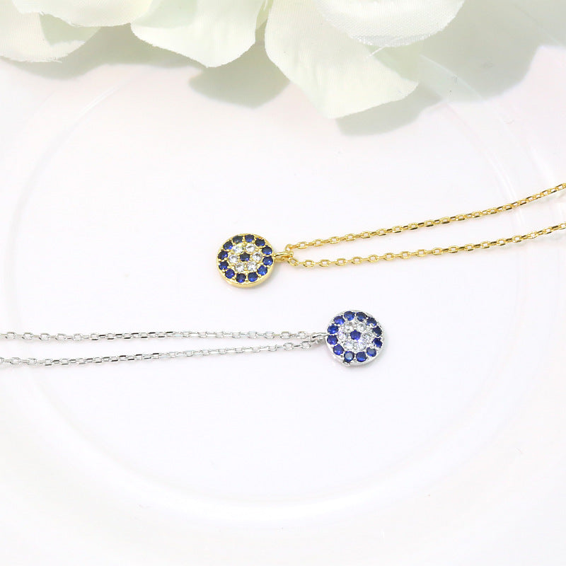 Colliers en Zircon et strass platine plaqués cuivre pour femmes