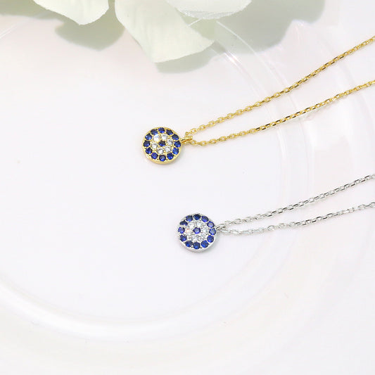 Colliers en Zircon et strass platine plaqués cuivre pour femmes