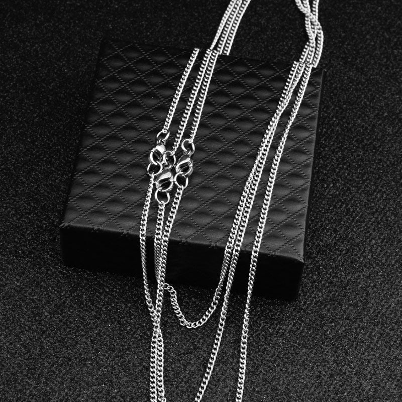 Women's & Men's & Stainless Steel Choker Pendant And Necklaces