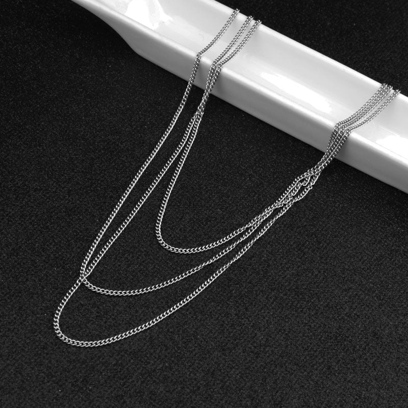 Women's & Men's & Stainless Steel Choker Pendant And Necklaces
