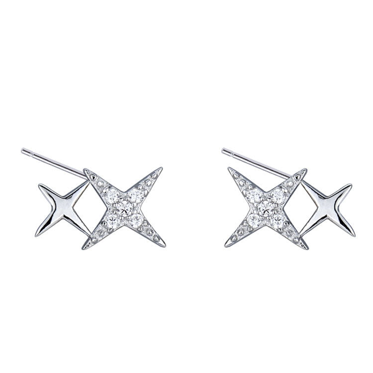 Boucles d'oreilles simples à la mode et polyvalentes