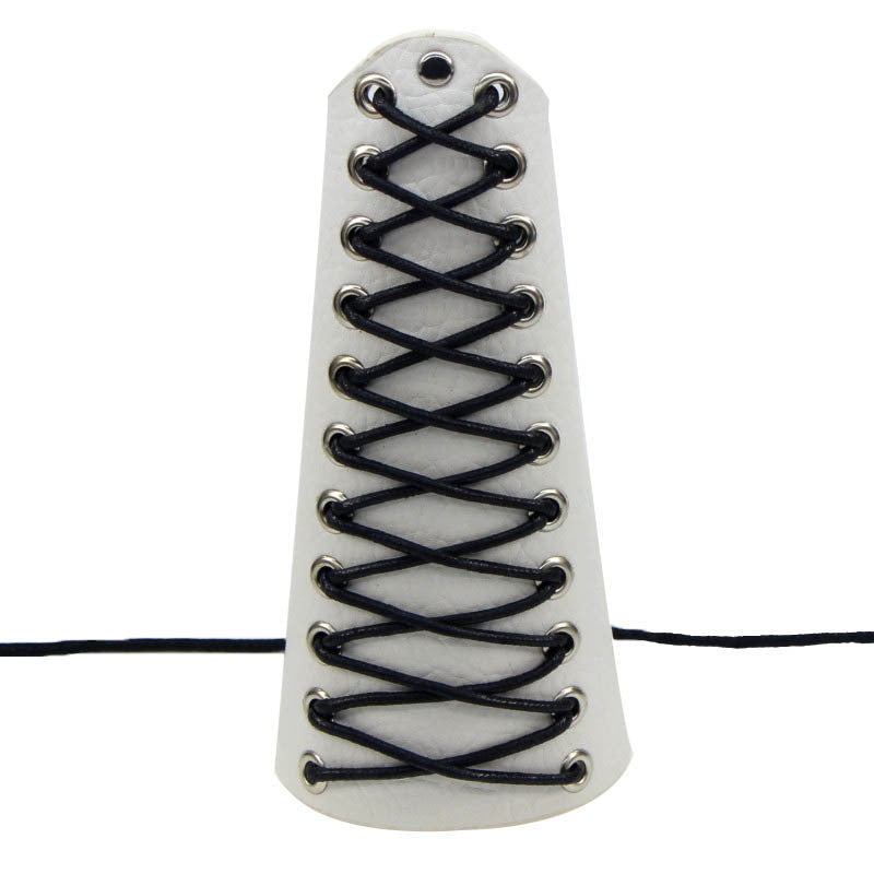 Leder-Wachsseil-Handschlaufe, Bogenschießen-Armband-Armbänder