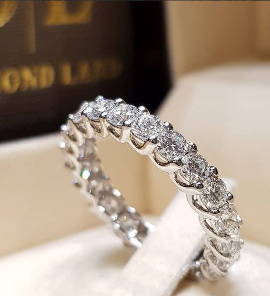 Wunderschöne, schlichte, modische Diamantringe für Damen