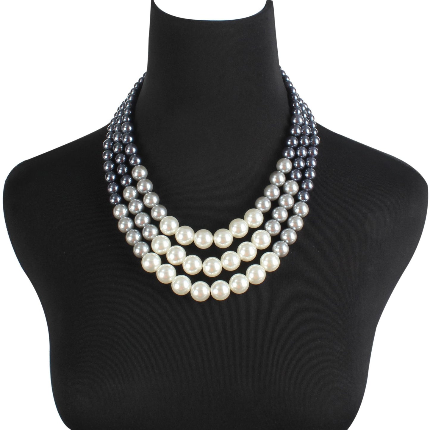 Colliers d'accessoires de chaîne de pull de mode d'imitation de perle
