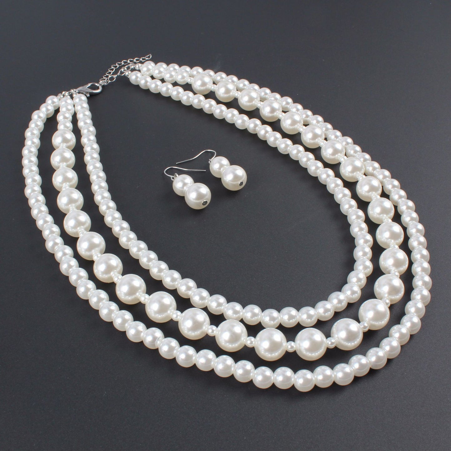 Fashion Ornament Imitation Pearl Short Lady Necklaces