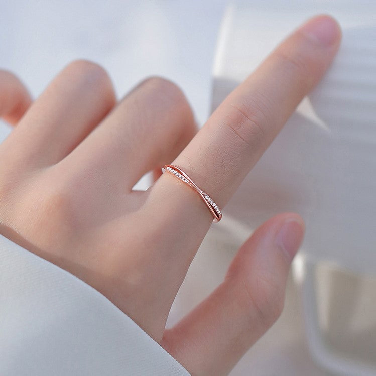 Simple Cross Graceful And Fashionable Exquisite Gang Drill Index Rings