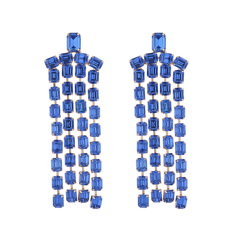 Bagues à franges longues exagérées pour femmes, bagues tendance de personnalité de haute qualité
