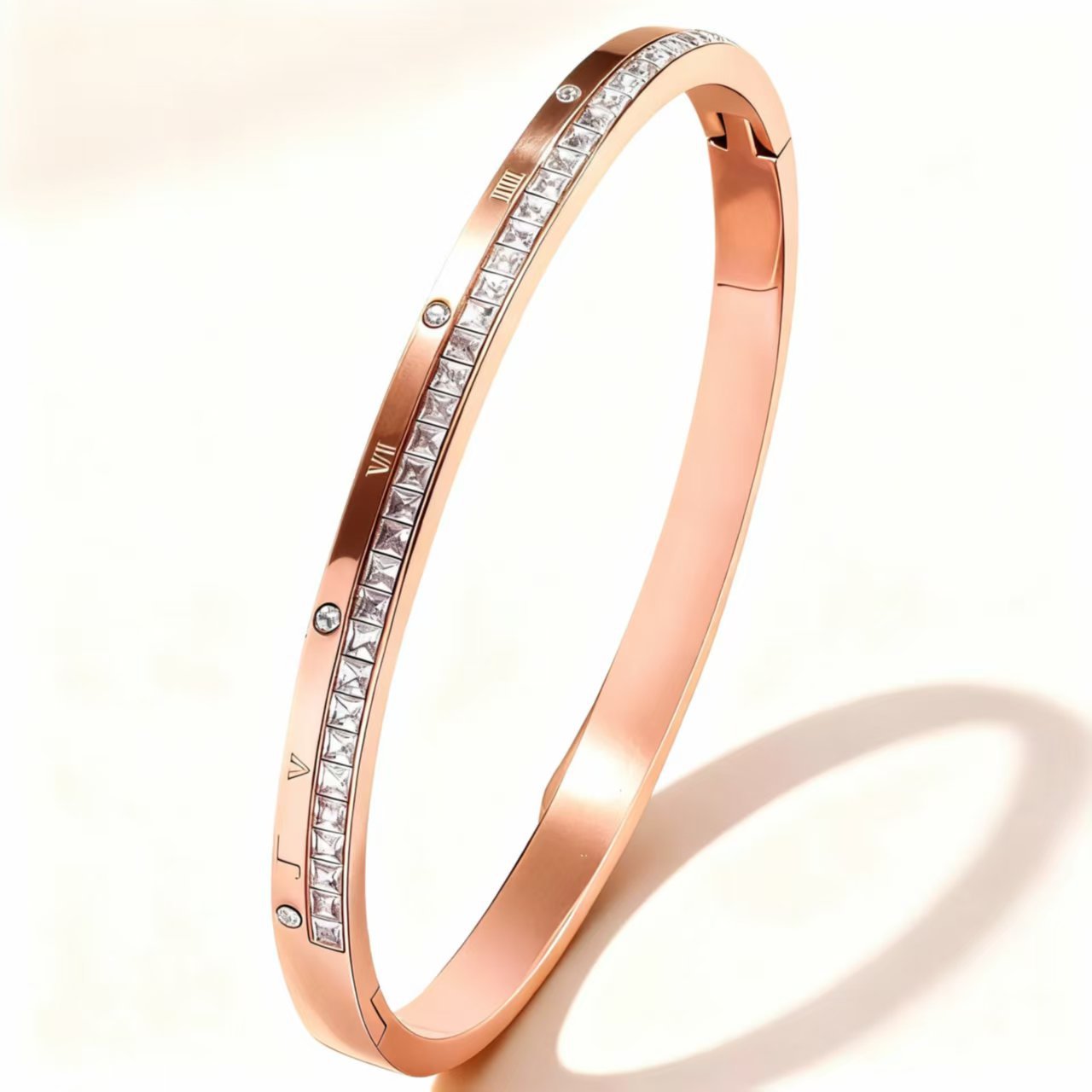 Innovative Stainless Steel Titanium Fashion Gold-plated Bracelets