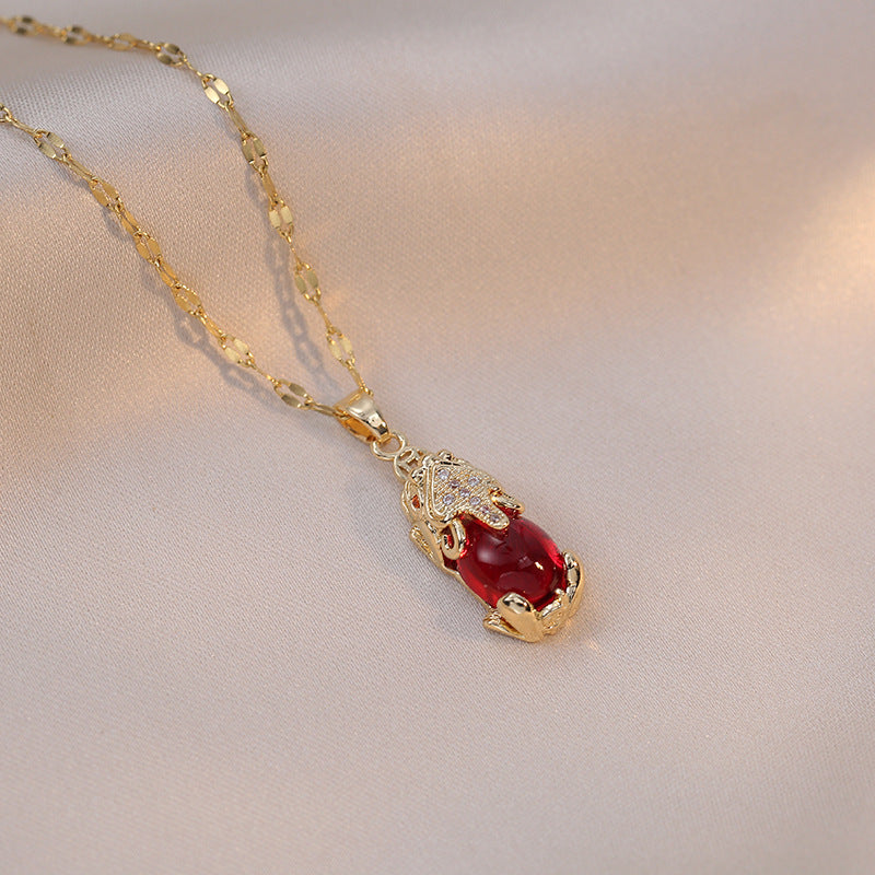 Women's Wealth Affordable Luxury Fashion Clavicle Chain Necklaces
