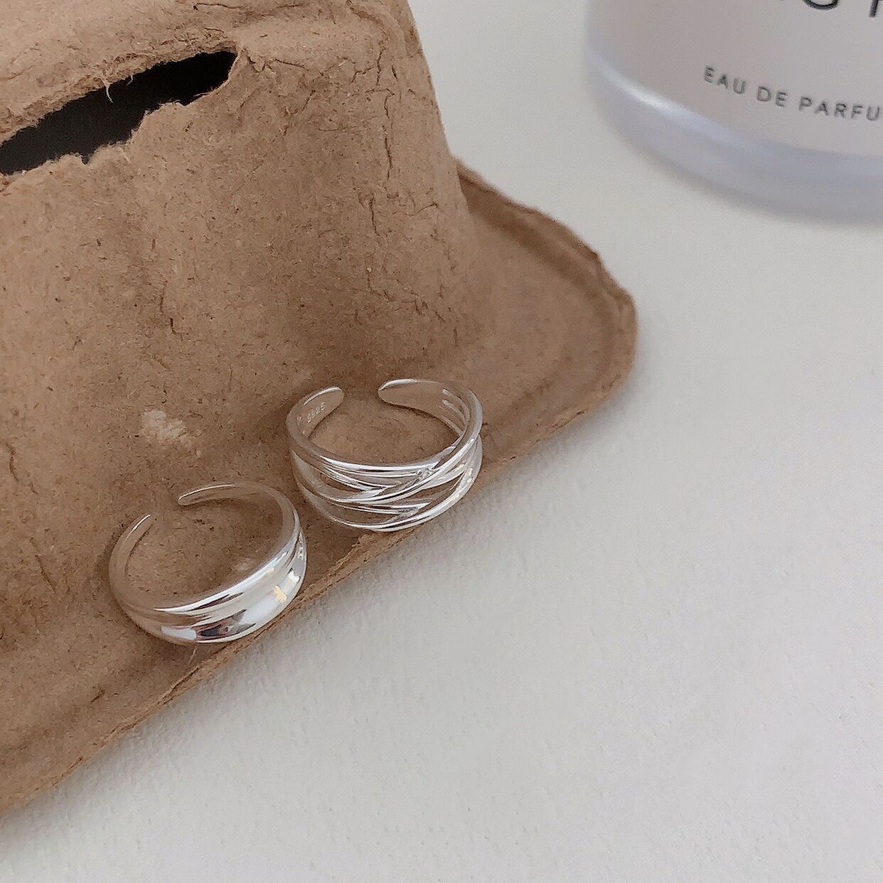 Winding Open Female Fashion Simple Cold Rings