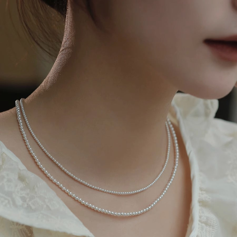 Colliers simples d'été de haute qualité pour femmes, luxe léger, minorité