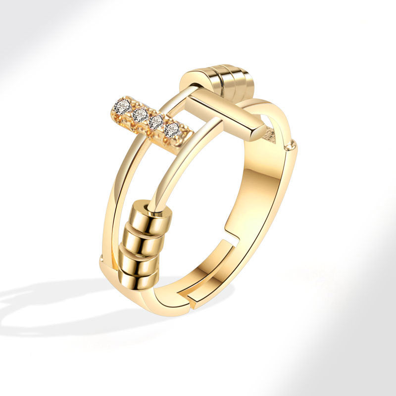 Ringe für Damen mit Stil, cooler Persönlichkeit, Modedesign, Sinn für Einfachheit