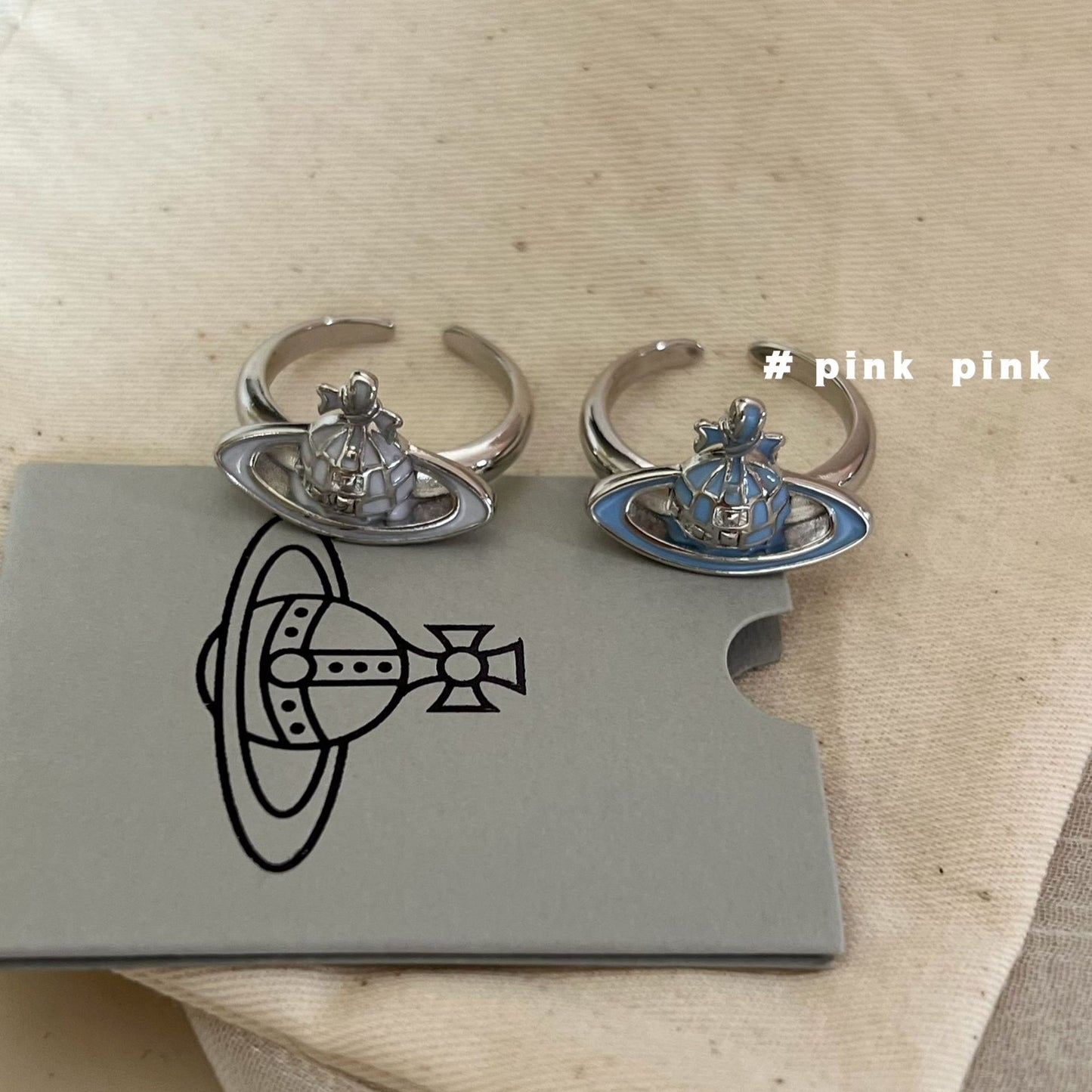 Sense Saturn Adjustable Sweet Cool Dripping Rings