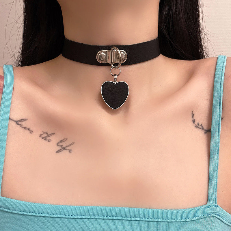 Collier de clavicule de personnalité de collier sexy accrocheur de bande de cou