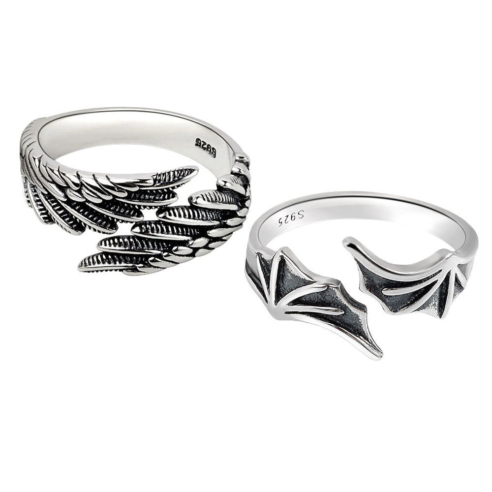 Demons Retro Female Personality Charm Fashion Rings