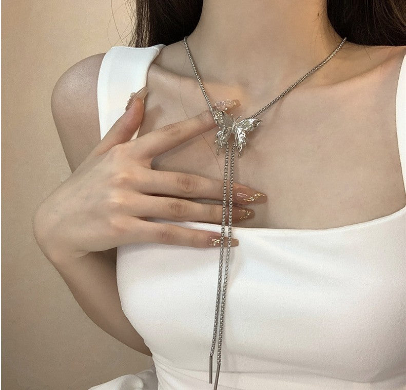 Colliers légers réglables sans papillon pour femmes, intérêt spécial