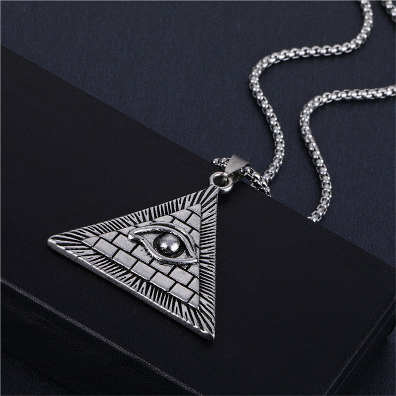 Men's Devil's Eye Street Hip Hop Style Necklaces
