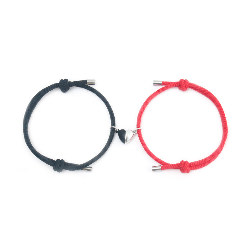 Damen & Herren & Liebesmagnet-Paarpaar und Armbänder