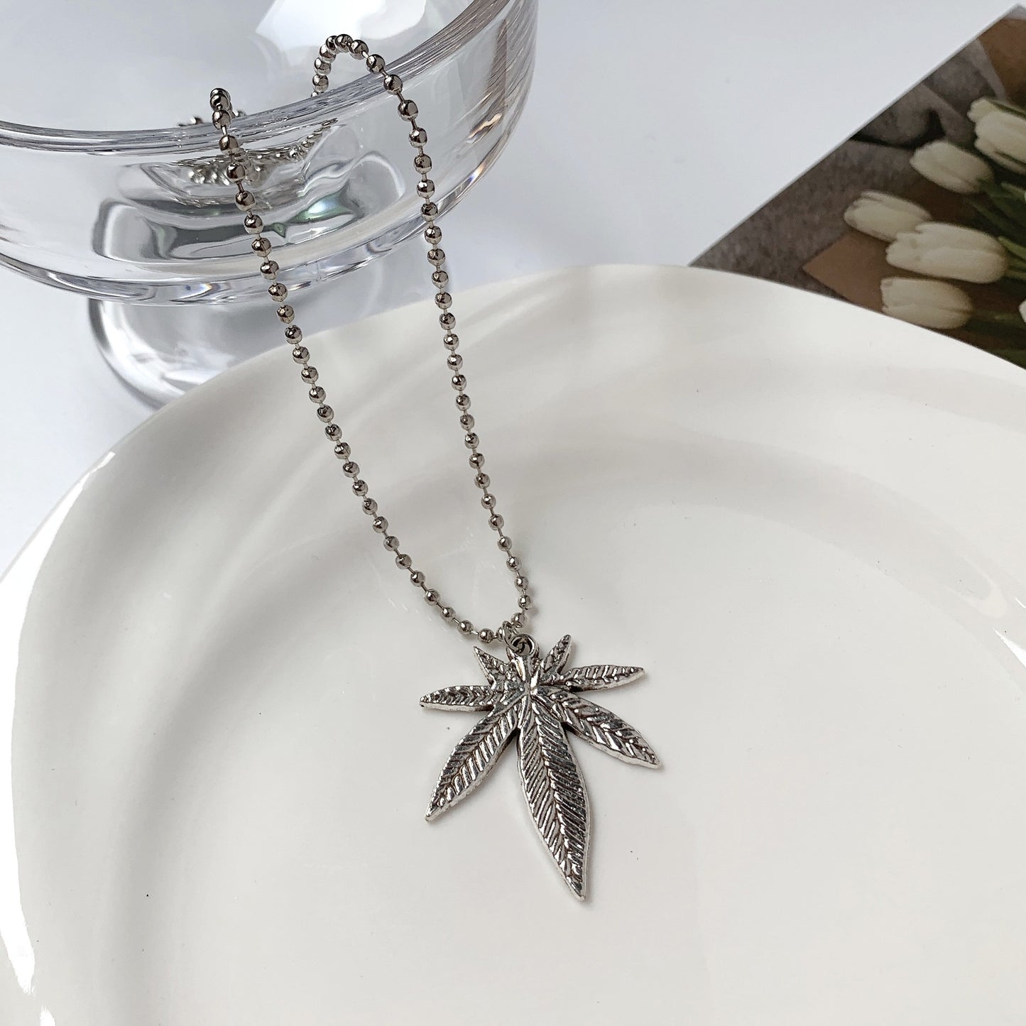 Women's & Men's & Fun Cute Wild Simple Ball Bead Necklaces