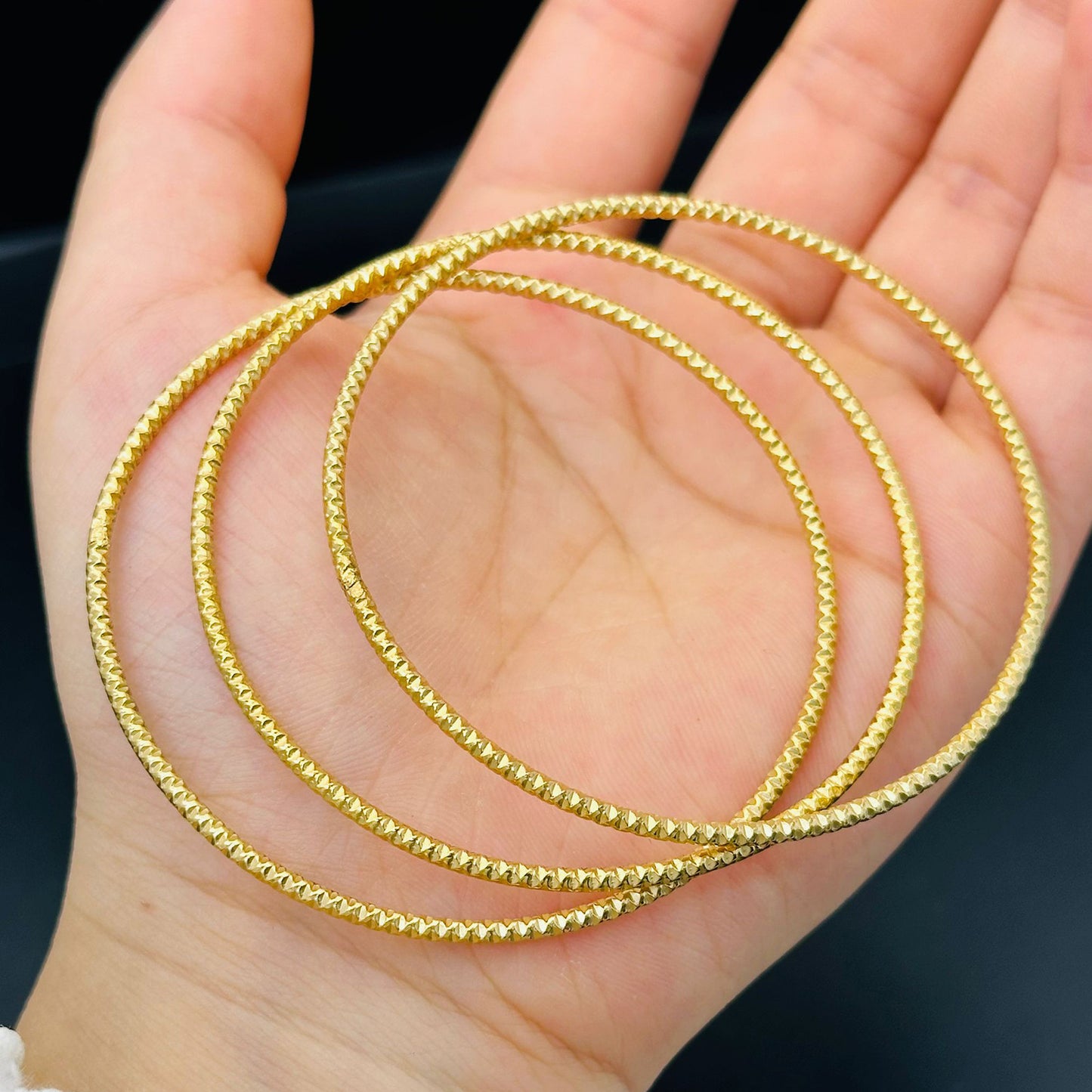 Simple High Sense Finishing Polish Imitation Gold Heritage Does Not Bracelets