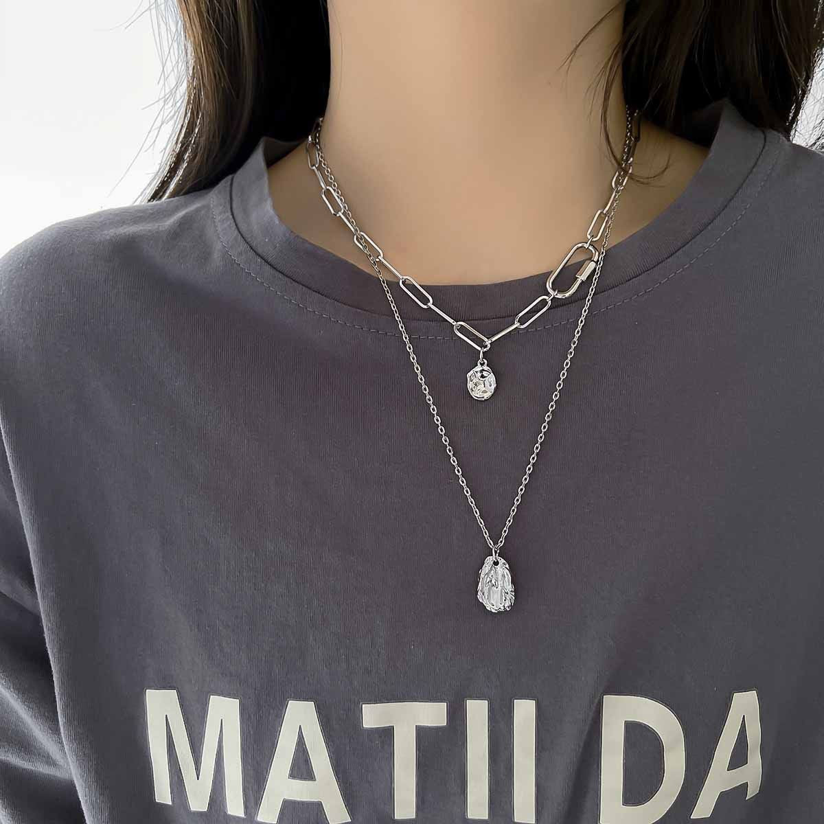 Women's Pendant Hip Hop Cold Style Accessories Necklaces