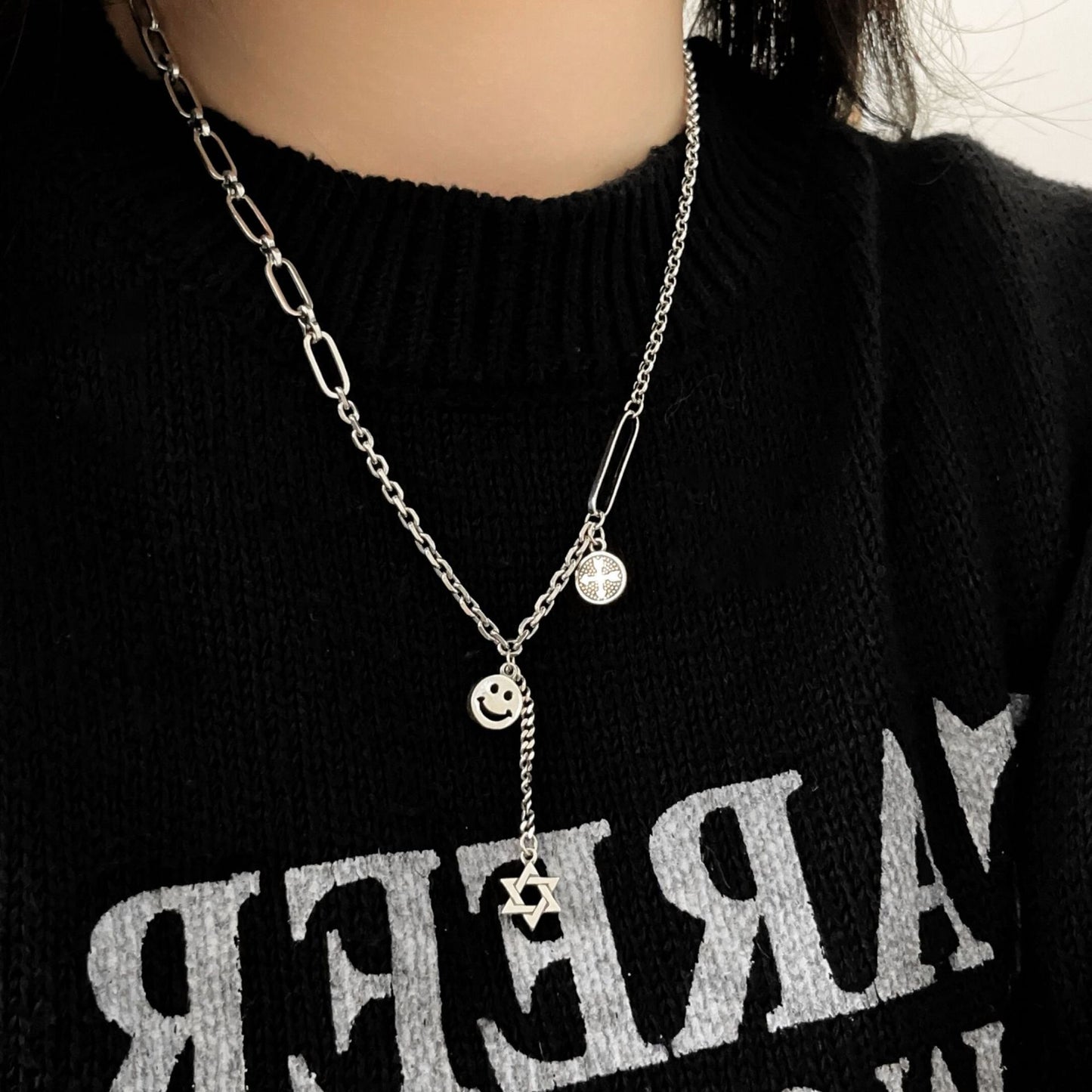 Women's Sterling Sier Live Fashionable Long Collection Necklaces