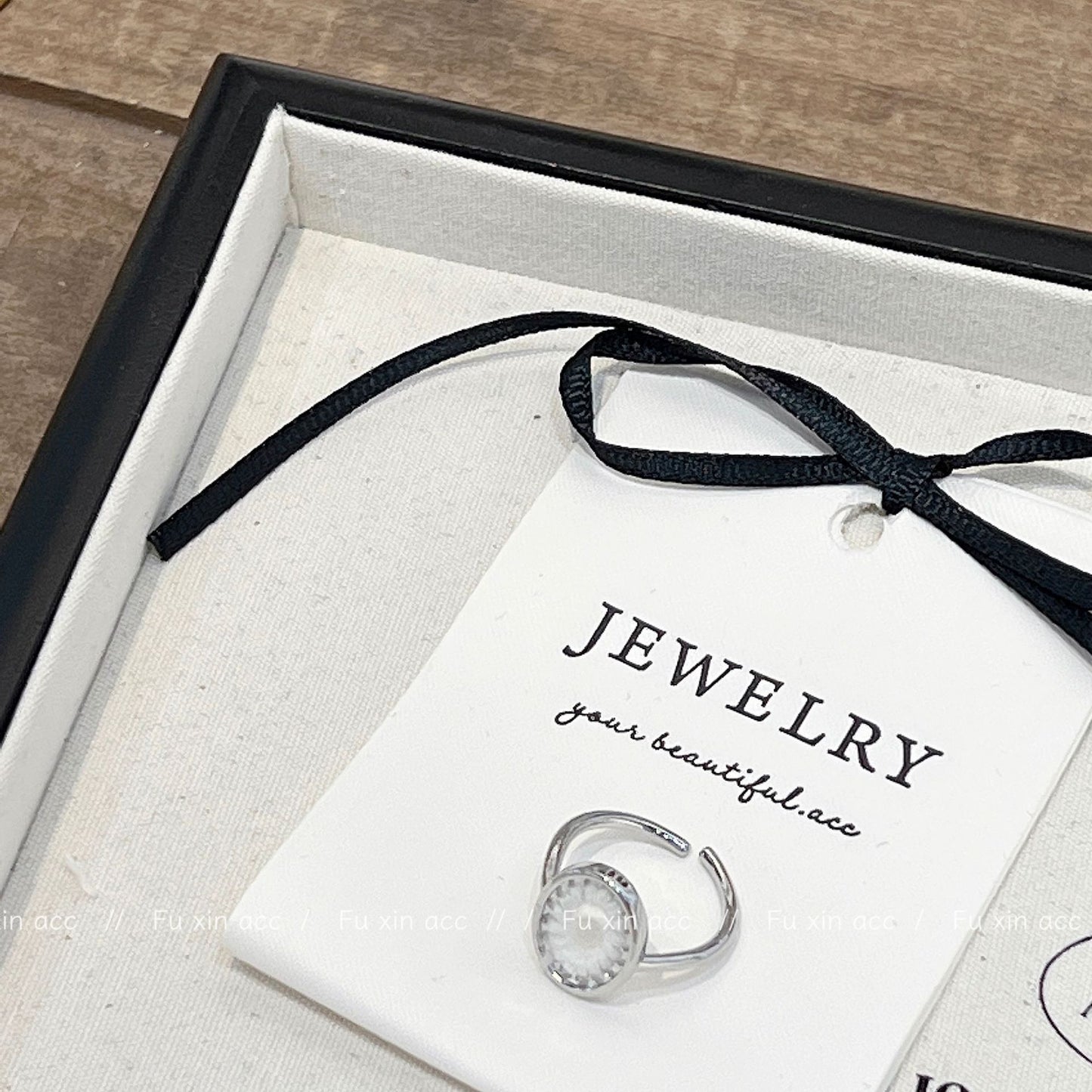 Color Open Female Fashion Temperament Style Index Rings