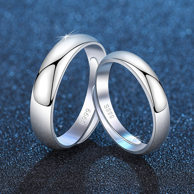 Damen & Herren & Style Simple Love Wedding Lovers Ringe
