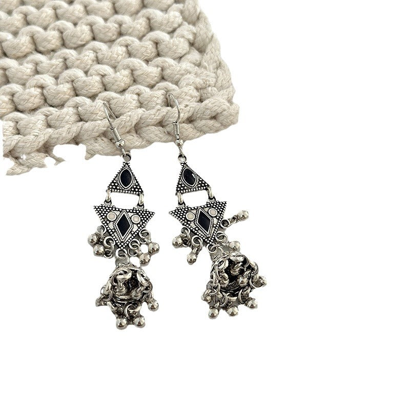 Women's Retro Bell Light Luxury High-grade Unique Earrings
