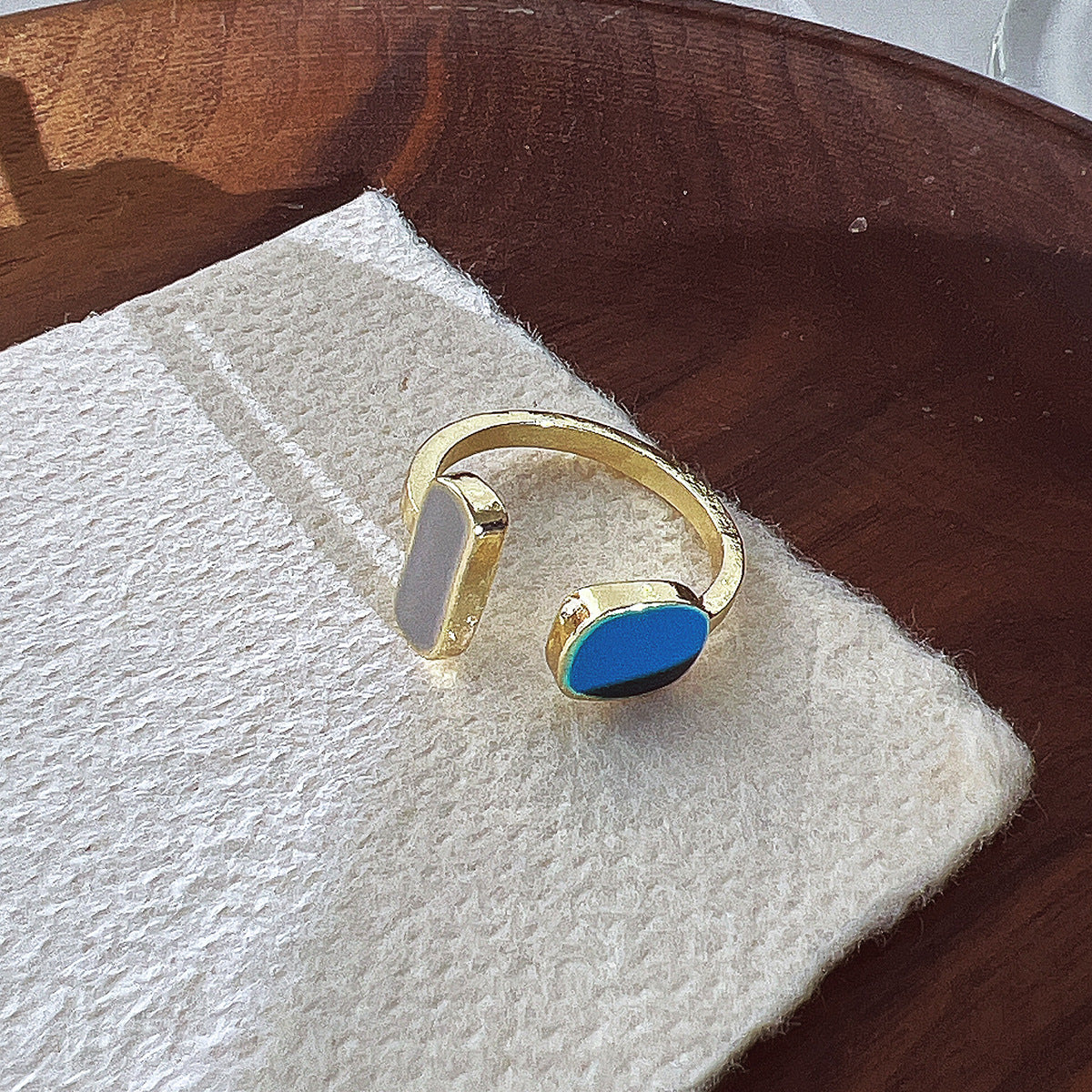 Design High-grade Light Luxury Open Adjustable Rings
