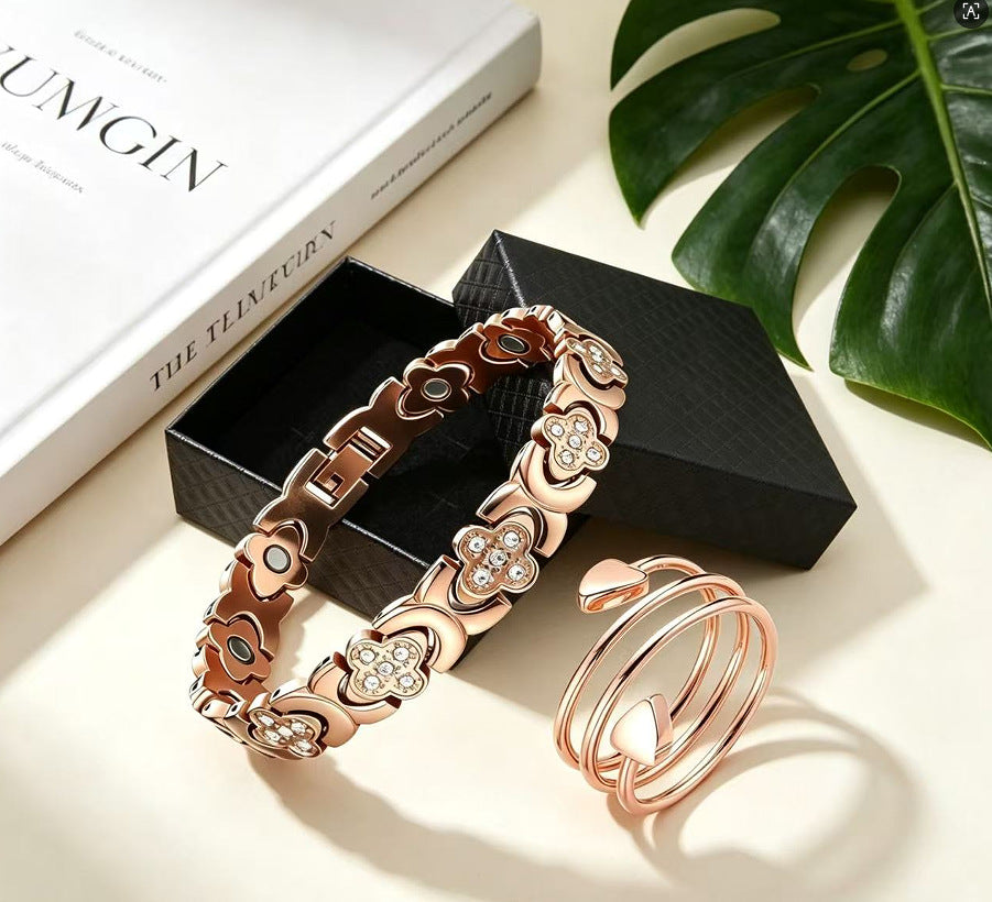 Retro Fashion Three Rows Full Detachable Bracelets
