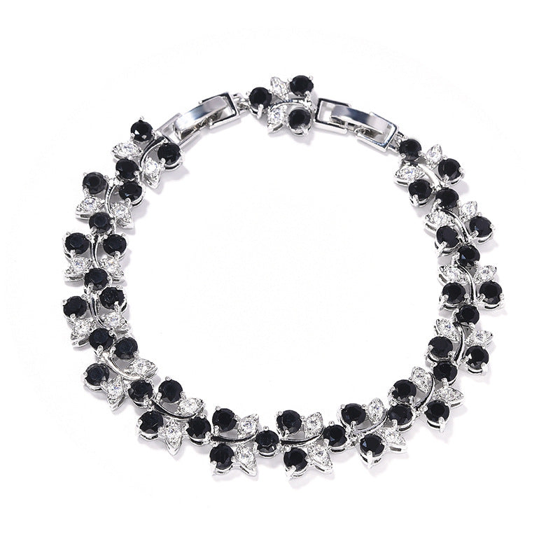 Women's Luxury Rainbow Flower For Minority Colorful Bracelets