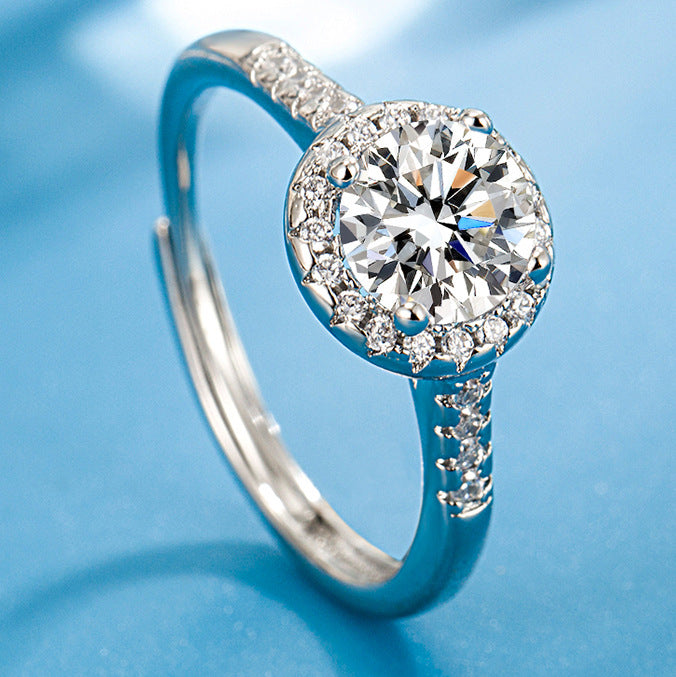 Advanced Light Luxury Hand Jewelry Valentine's Rings