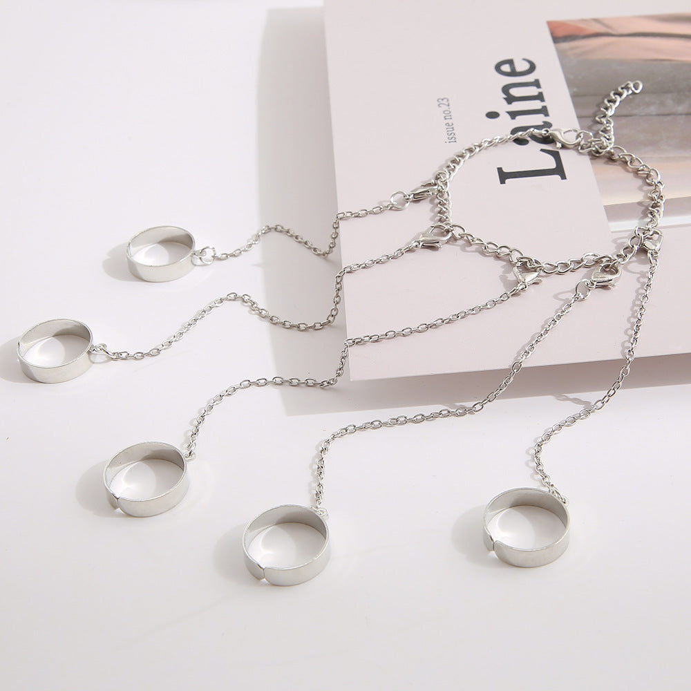 Combination Creative Punk Open One-piece Index Rings