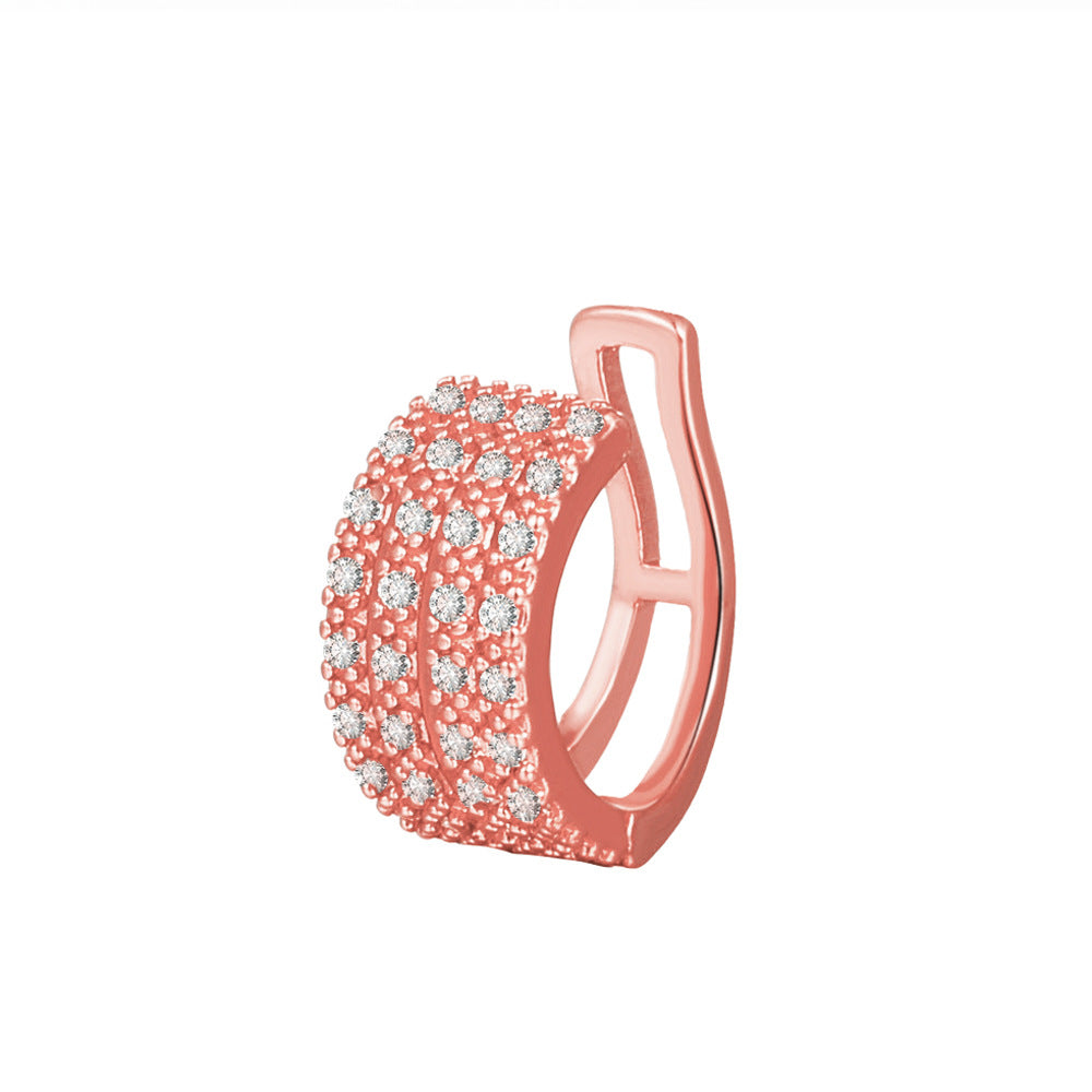Women's Fine Fashion Personalized Wide Geometric Shaped Earrings