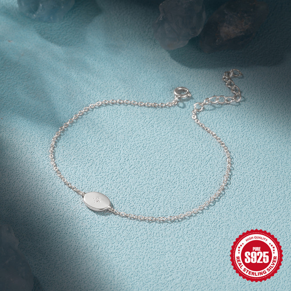 Runde, achteckige Everyday-Joker-Armbänder für Damen mit einem Diamanten