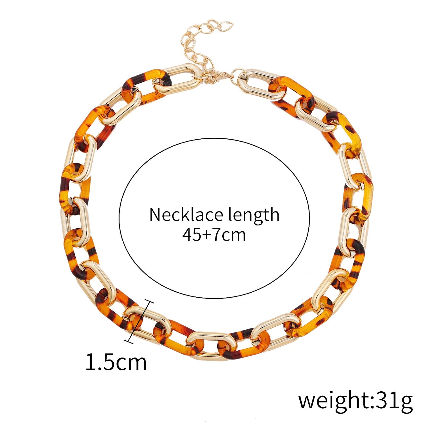 Women's Popular Style Accessories Retro Exaggerated Hip Necklaces