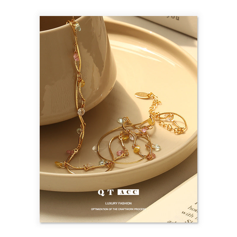 French Style Retro Exquisite Affordable Luxury Line Winding Necklaces