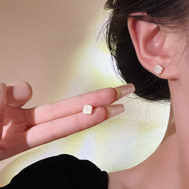 Women's Small Exquisite Before Sleep Trendy High-grade Light Earrings