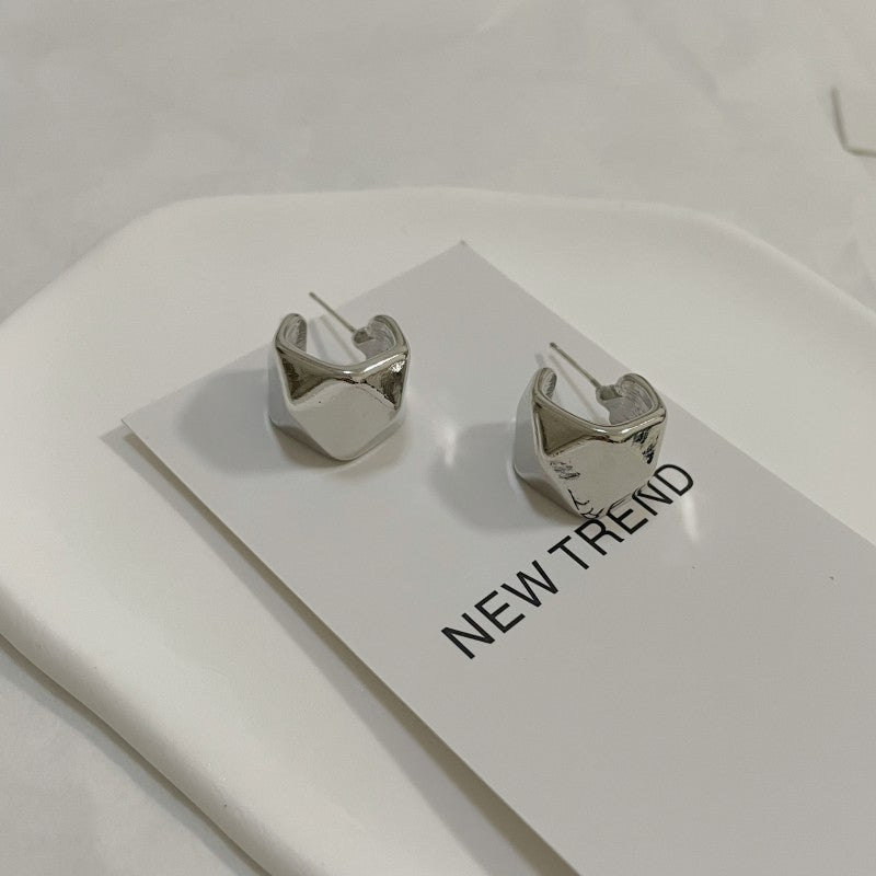 Light Luxury Sense Minority Design Cold Earrings